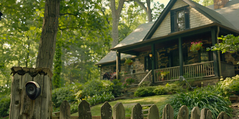 C&acirc;mera de seguran&ccedil;a inteligente para resid&ecirc;ncia