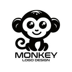 Monkey Vector Logo Design