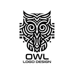 Owl Vector Logo Design