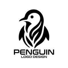 Penguin Vector Logo Design