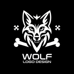 Wolf Vector Logo Design