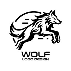 Wolf Vector Logo Design