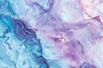 Abstract background with blue and purple marble texture