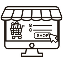 Online Shop Icon