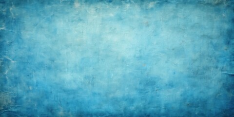 Fototapeta premium Vintage blue paper texture background with a worn and distressed look, vintage, blue, paper, texture, background, old, retro