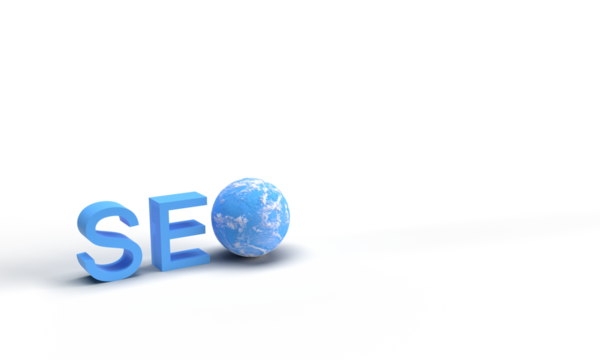 Seo text font calligraphy blue color white background copy space marketing seo business digital technology strategy website research online earth world planet object engine development success keyword