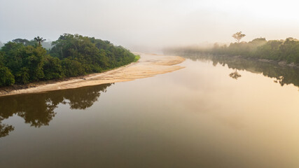 AERIAL PHOTOS OF THE NANAY RIVER IN THE PERUVIAN AMAZON, IGAPOS OR BLACK WATER RIVERS OF THE AMAZON, IN THE ALLPAHUAYO MISHANA NATIONAL RESERVE