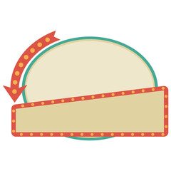 Retro Sign Illustration