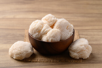 Lion's Mane mushroom or Yamabushitake mushroom © nungning20