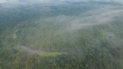 AERIAL PHOTOS OF THE NANAY RIVER IN THE PERUVIAN AMAZON, IGAPOS OR BLACK WATER RIVERS OF THE AMAZON, IN THE ALLPAHUAYO MISHANA NATIONAL RESERVE