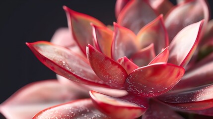 A close-up of a succulent plant