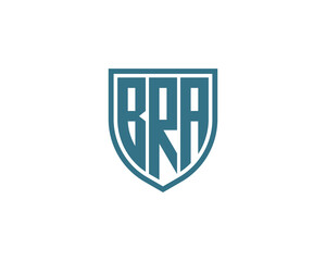 BRA logo design vector template. BRA