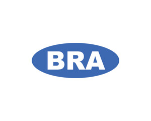 BRA logo design vector template. BRA