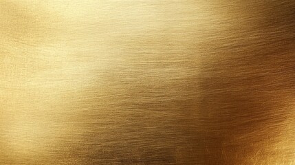 Elegant shiny gold texture with a smooth surface and metallic sheen, creating a luxurious backdrop for creative projects