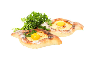 PNG, Khachapuri, tasty baking food, isolated on white background
