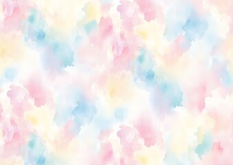 A Beautiful Pastel Watercolor Abstract Design for Modern Art