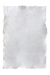 Handmade paper, torn paper, A4