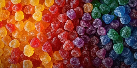 colorful gumdrops