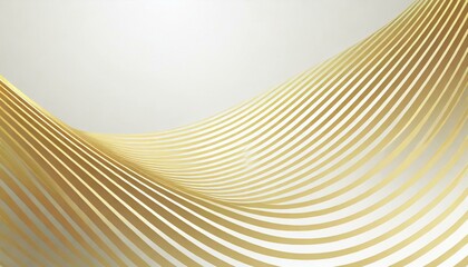 Gold elegant waves