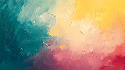 Oil paint strokes on wide canvas textured background decorating art painting illustration, generated ai. Textured Canvas. Illustration