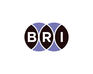 BRI logo design vector template. BRI © xcoolee