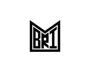 BRI logo design vector template. BRI