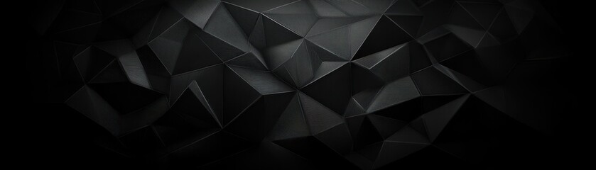 Obraz premium Abstract Dark Triangular Pattern with a Textured Surface