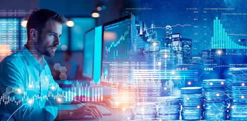 business trading concept