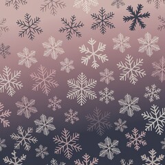 seamless pattern with snowflakes