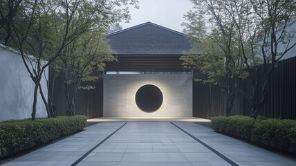 Fototapeta premium gazebo in the garden