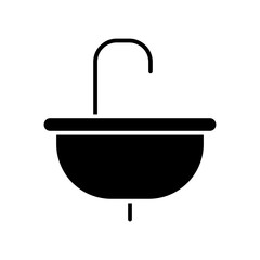 basin glyph icon