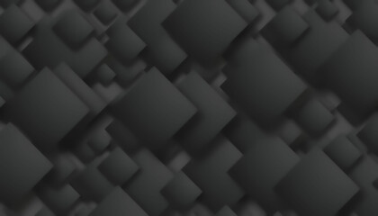 Abstract background with black squares.