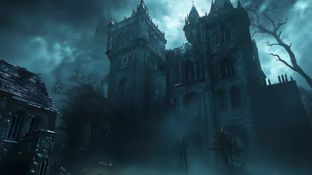 Mysterious Gothic Manor