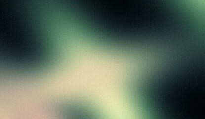 Dark orange green color flow grainy gradient backdrop design. Vibrant color flow with soft noise, bright and glowing smooth colors banner or poster