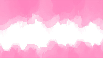 Obraz premium Abstract pink watercolor background.Hand painted watercolor. vector