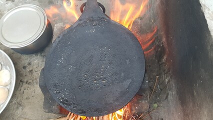 kettle on the fire