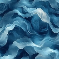 Obraz premium Generate a Mesmerizing Seamless Pattern Featuring Floral Elements for Design Use