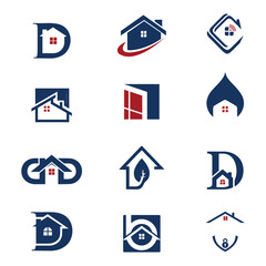 Real Estate Group Logo Design Vector Design