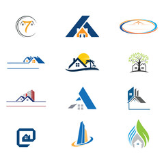 Real Estate Group Logo Design Vector Design