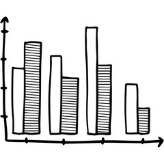  Business infographics icons with different diagram vector illustration. Abstract data visualization, marketing charts and graphs. Business statistics, planning and analytics, forecasting growth rates