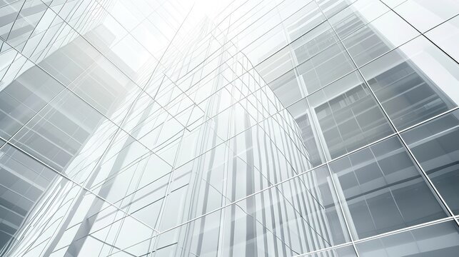 Grey White Line Building Structure 3D Background - a modern and architectural visual. The grey and white lines create a striking and structured atmosphere.