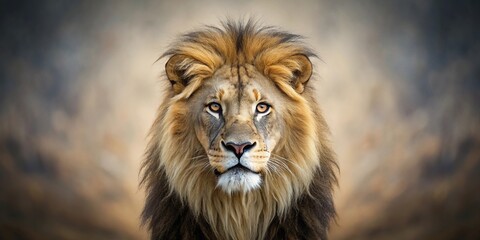 Fototapeta premium Lion hunting and feeding habits