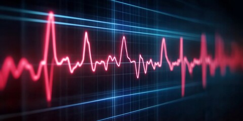 Updated design concept for heart's electrical activity visualization.