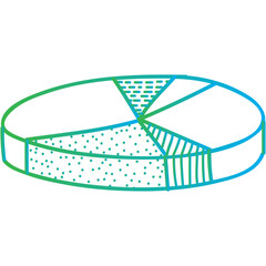  Business infographics icons with different diagram vector illustration. Abstract data visualization, marketing charts and graphs. Business statistics, planning and analytics, forecasting growth rates