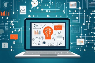 Artificial intelligence social media management where AIdriven tools schedule posts analyze engagement and optimize content strategies to maximize reach and impact