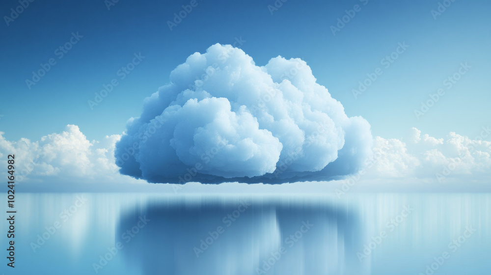 Poster cloud computing lets you access and store data securely on your phone or computer, using online serv