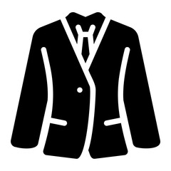 formal dress Solid icon