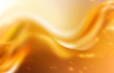 Abstract background with an orange gradient and soft golden light.