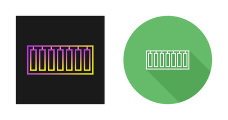 Piano Keys Vector Icon