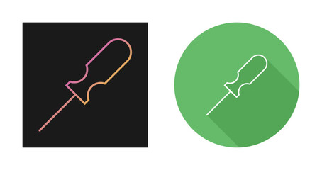 Screw Driver Vector Icon